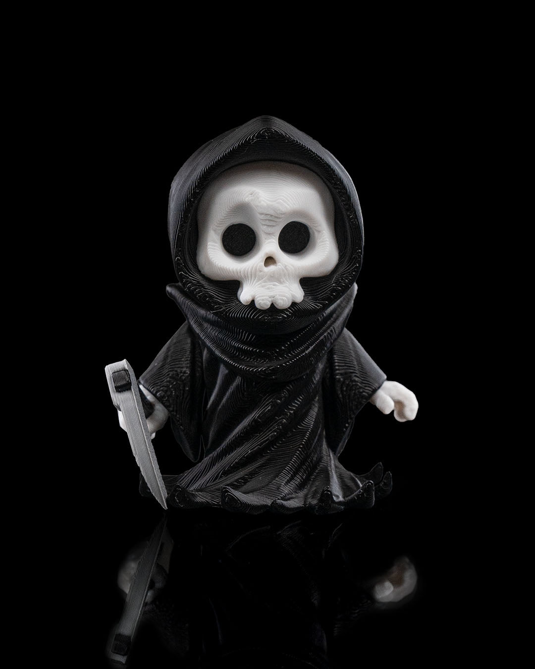 Grisly Reaper | Articulated Skeleton Grim Reaper Figurine