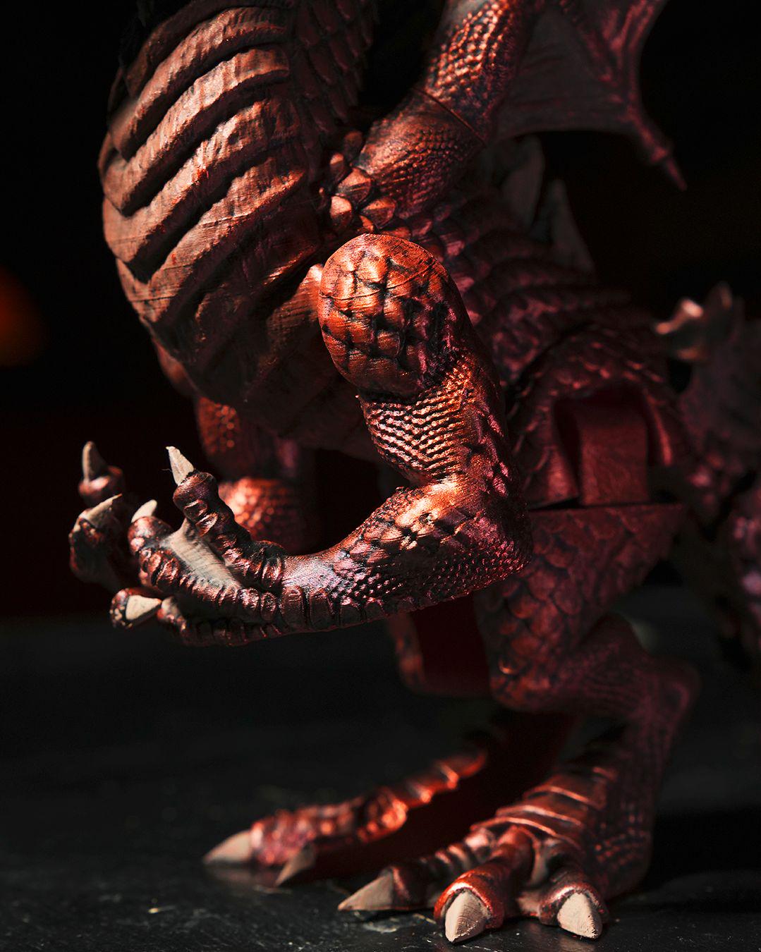 Epic Articulated Dragon | 3D Printed Dragon | Desk Decor & Collectible Gift