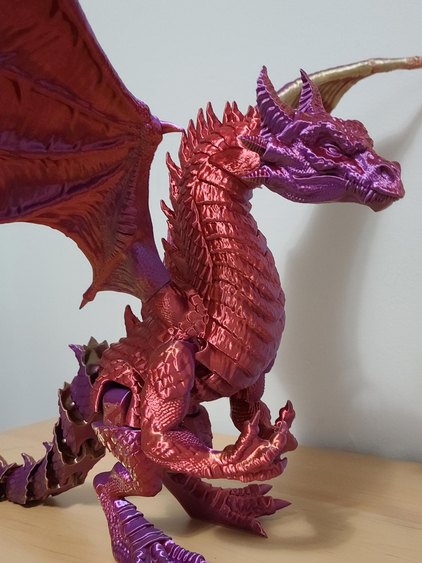 Epic Articulated Dragon | 3D Printed Dragon | Desk Decor & Collectible Gift