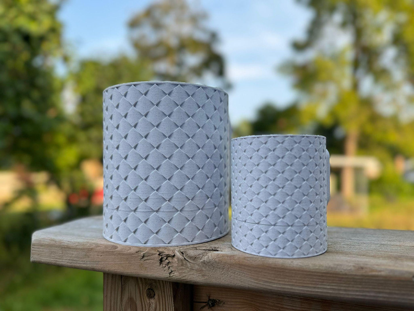 Quilted Planter | Plant Pot | Hanging Planter | Wall Planter | 3D Planter| House Pot| Modern Flower Pot | Fancy Planter | Custom Planter