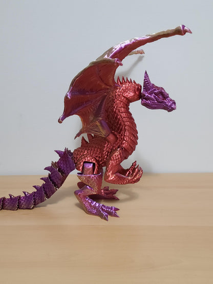 Epic Articulated Dragon | 3D Printed Dragon | Desk Decor & Collectible Gift