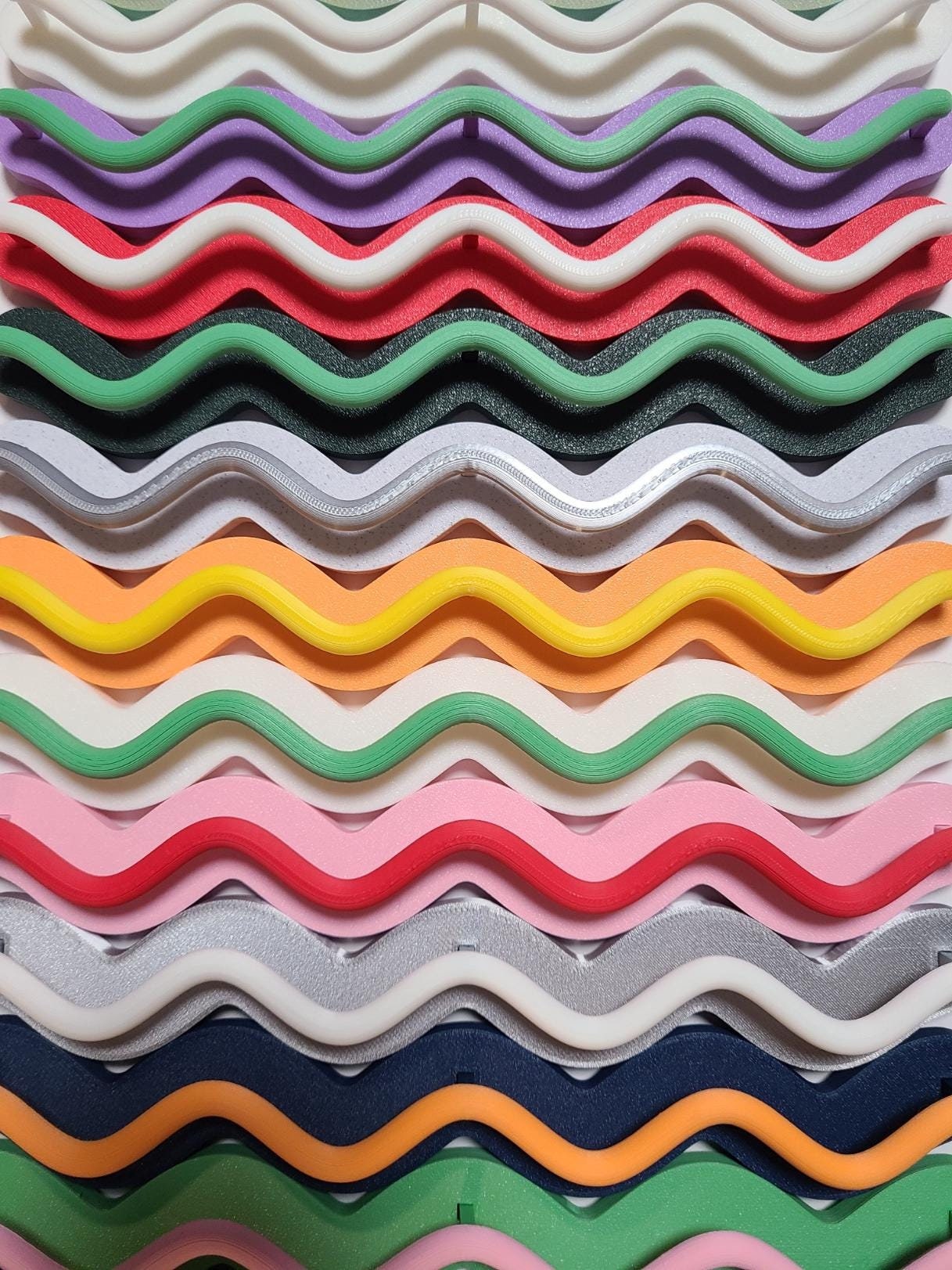 Sunglasses Ripple Rack | Colorful Sunglasses Holder  | Wall Accessory Rack