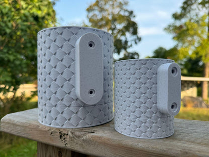 Quilted Planter | Plant Pot | Hanging Planter | Wall Planter | 3D Planter| House Pot| Modern Flower Pot | Fancy Planter | Custom Planter