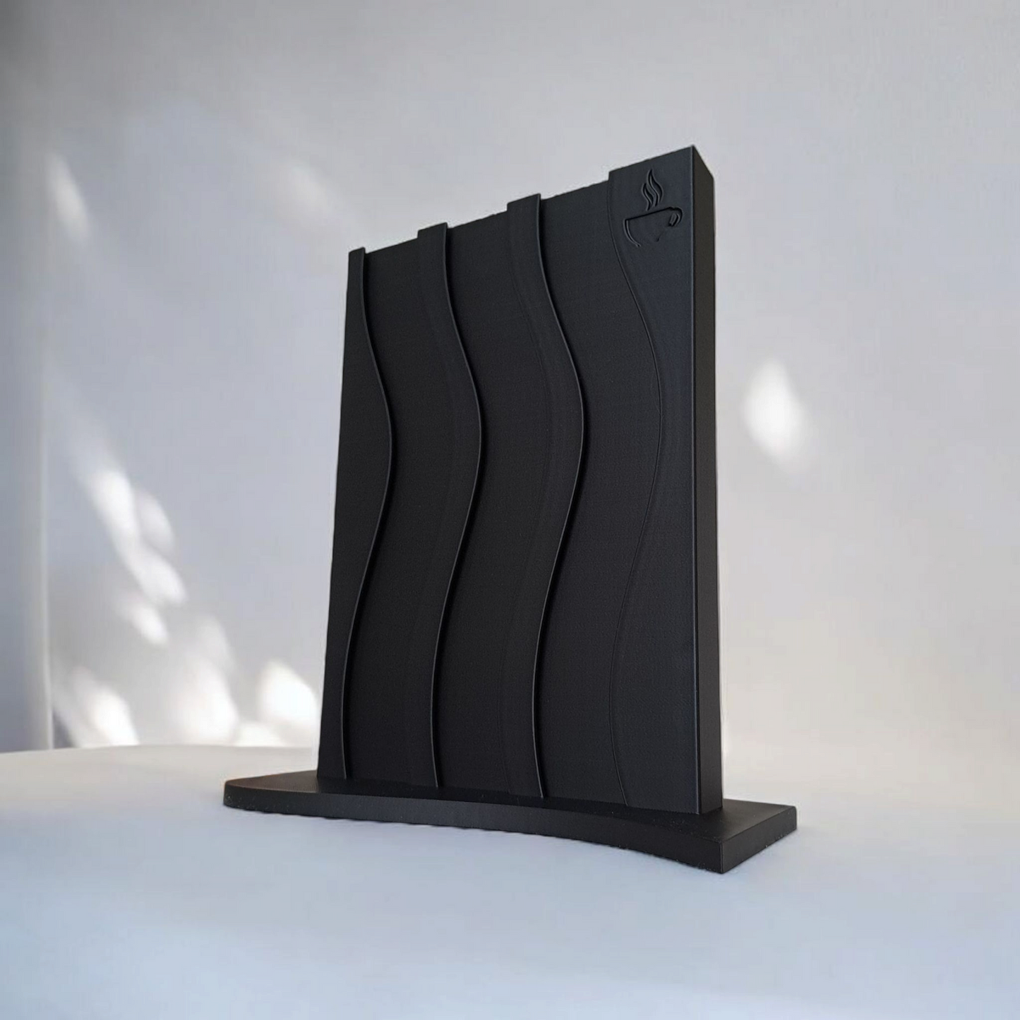 Wavy Nespresso Pod Holder | Modern Capsule Rack | Coffee Station Organizer