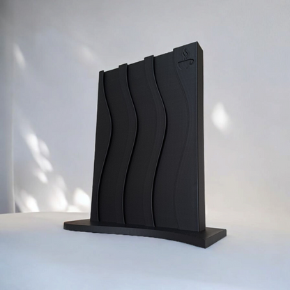 Wavy Nespresso Pod Holder | Modern Capsule Rack | Coffee Station Organizer