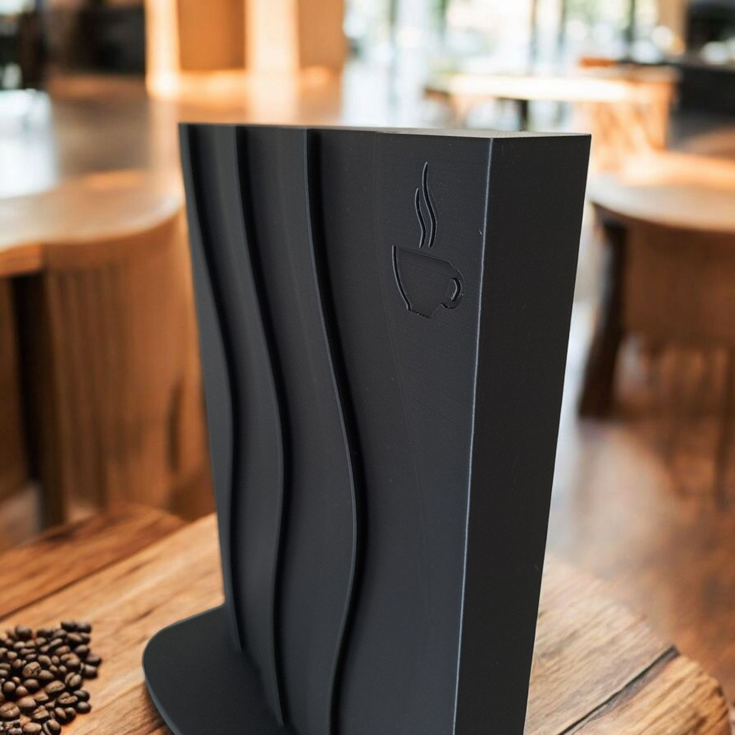 Wavy Nespresso Pod Holder | Modern Capsule Rack | Coffee Station Organizer