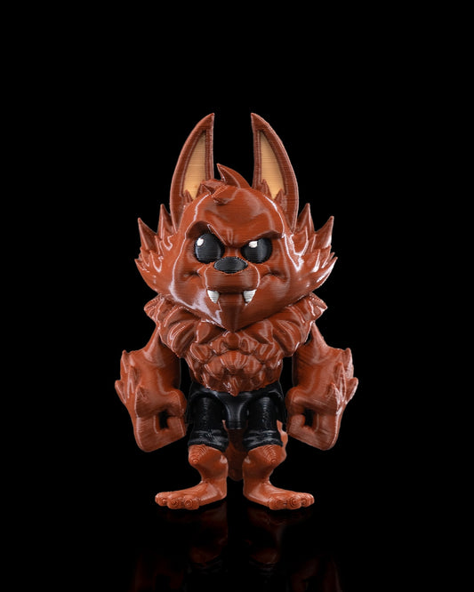 Furrocious Wolf | Articulated Werewolf Figurine