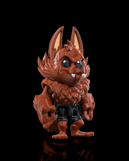 Furrocious Wolf | Articulated Werewolf Figurine