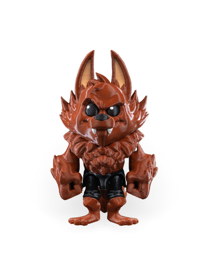 Furrocious Wolf | Articulated Werewolf Figurine