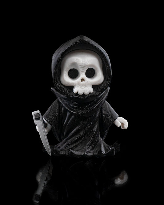 Grisly Reaper | Articulated Skeleton Grim Reaper Figurine