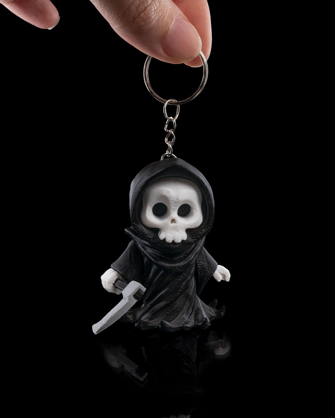 Grisly Reaper | Articulated Skeleton Grim Reaper Figurine
