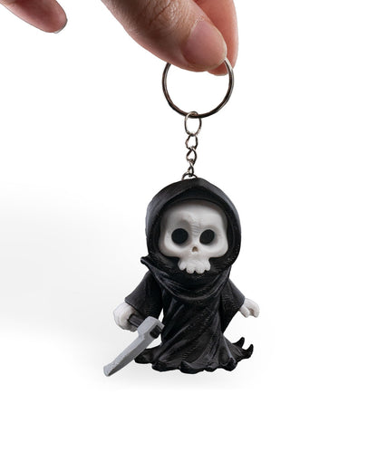Grisly Reaper | Articulated Skeleton Grim Reaper Figurine