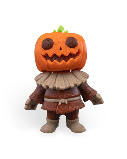 Scarecutie | Articulated Pumpkin Scarecrow Figurine