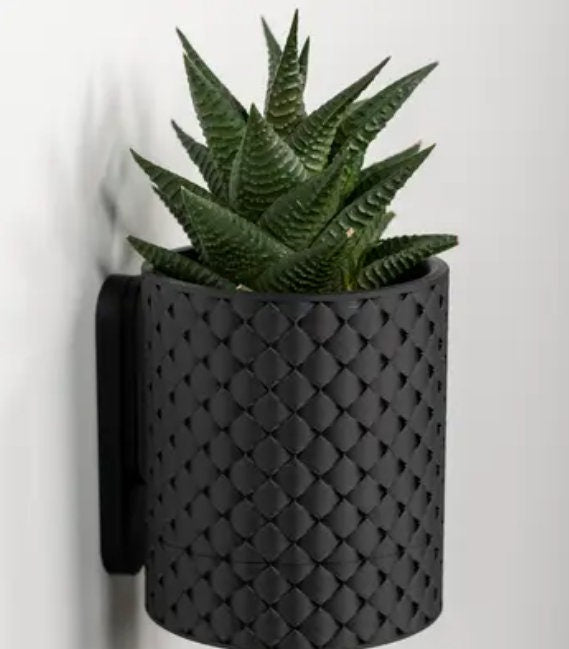 Quilted Planter | Plant Pot | Hanging Planter | Wall Planter | 3D Planter| House Pot| Modern Flower Pot | Fancy Planter | Custom Planter