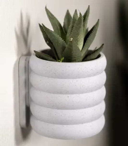 Big Bubbles Wall Planter | Hanging Plant Pot | Matte Marble PLA | 3D Printed Home Decor | Vertical Garden | Home Garden