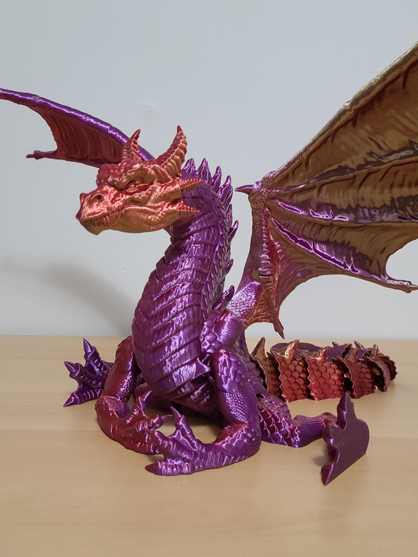 Epic Articulated Dragon | 3D Printed Dragon | Desk Decor & Collectible Gift
